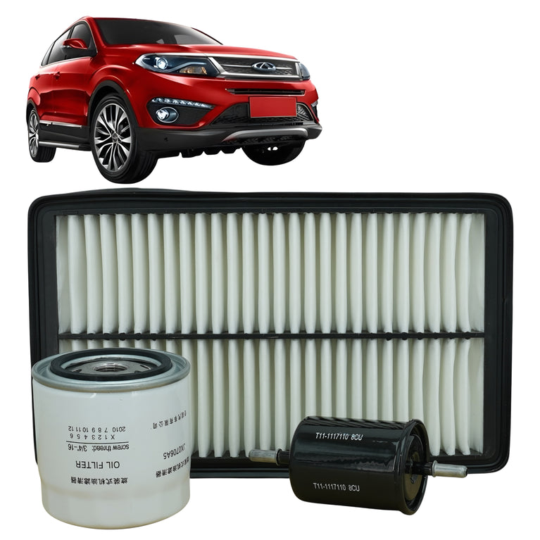 Kit de Filtros Chery Gran Tiggo 2.0cc Aire Aceite Bencina
