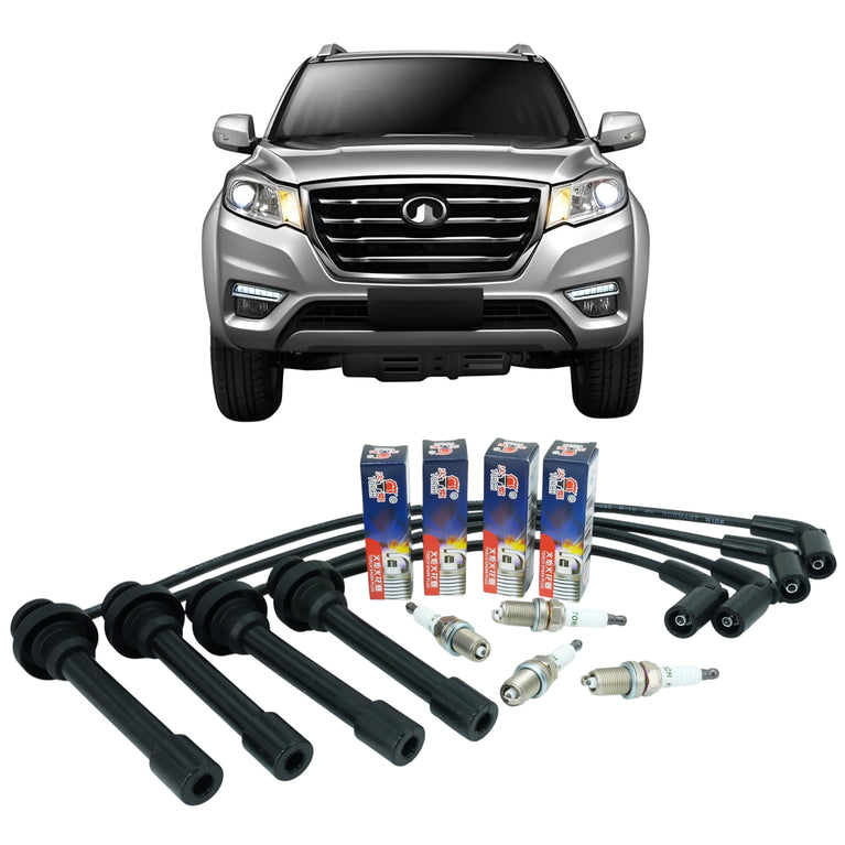 Juego de Cables y Bujias Originales Great Wall Wingle 6 2.4cc