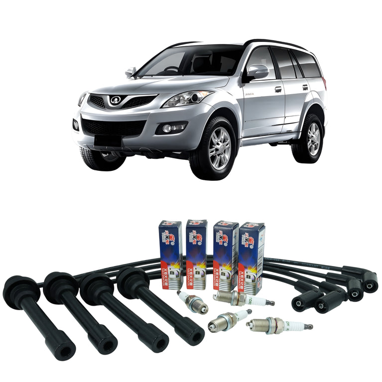 Juego de Cables y Bujias Originales Great Wall Haval H5 2.4cc