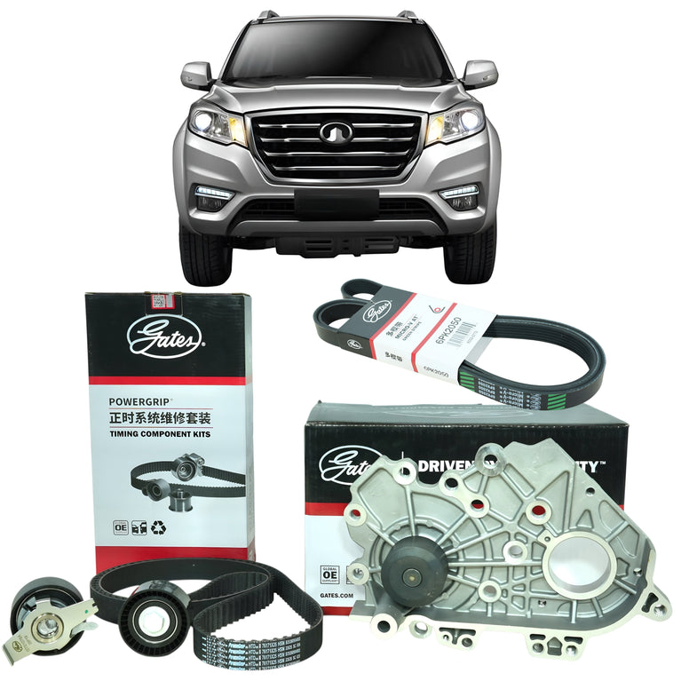 Kit de Distribucion + Bomba y Correa Original Gates Great Wall Wingle 6 2.0cc Diesel