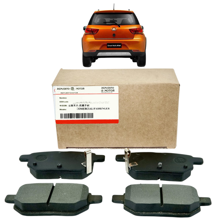 Pastillas de Freno Traseras Great Wall M4 1.5cc OEM