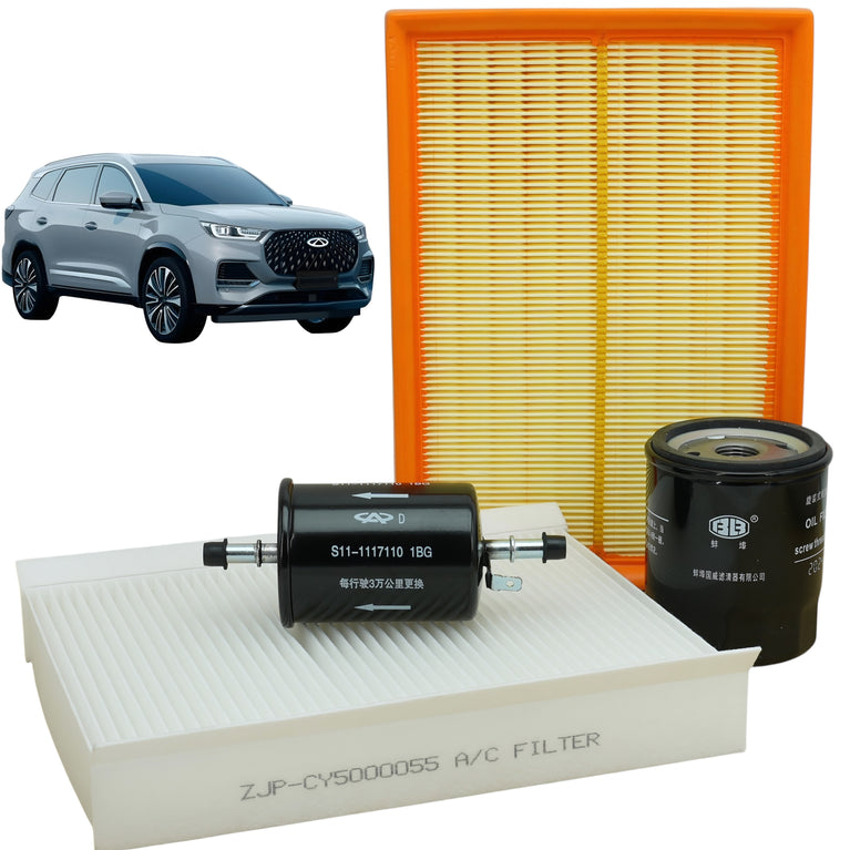 Kit de Filtros Chery Tiggo 8 Pro Max 2.0cc 2023 2027 (4Unidades)