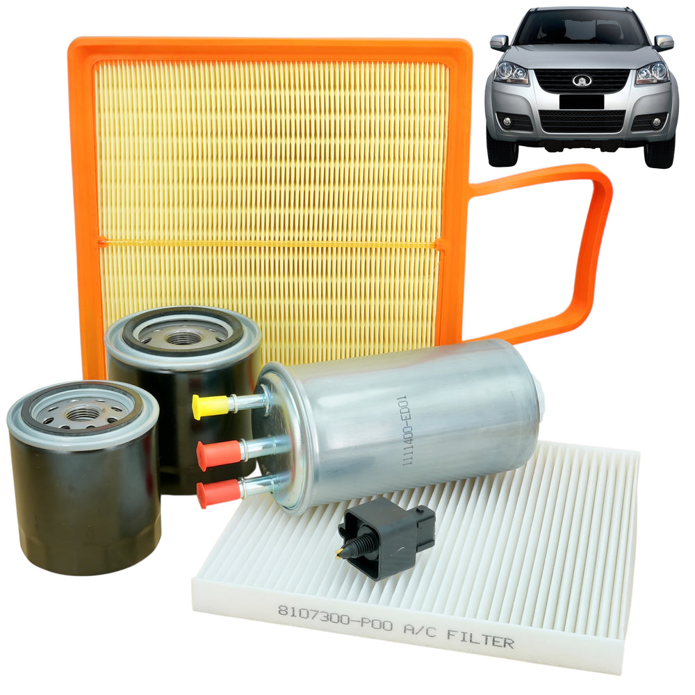Kit de Filtros Great Wall WIngle 5 2.0c X6un con Sensor