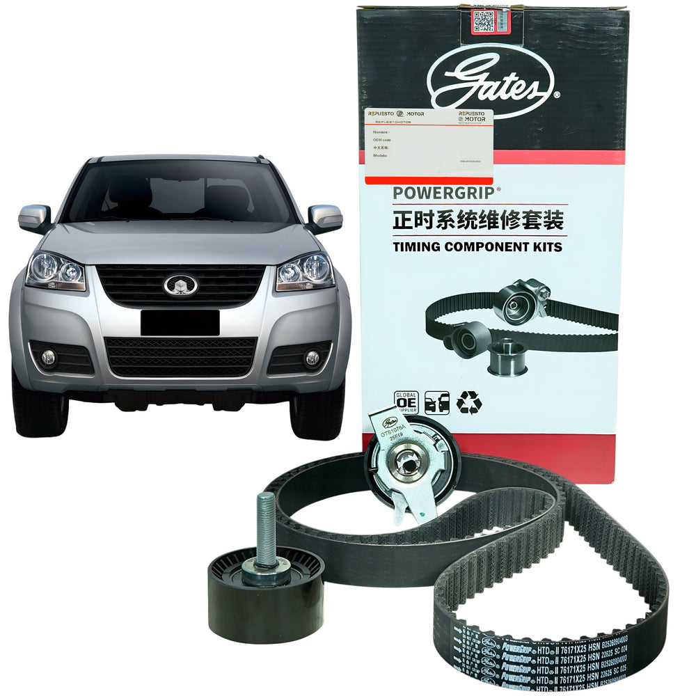 Kit de Distribucion Great Wall Wingle 5 2.0cc Diesel Original Gates