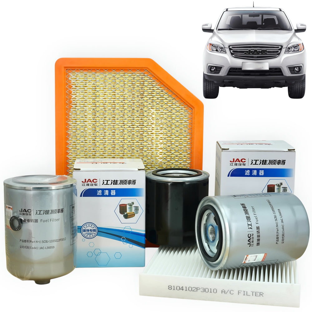 Kit de Filtros Mantencion Jac T6 2.0cc Premium X5 Und