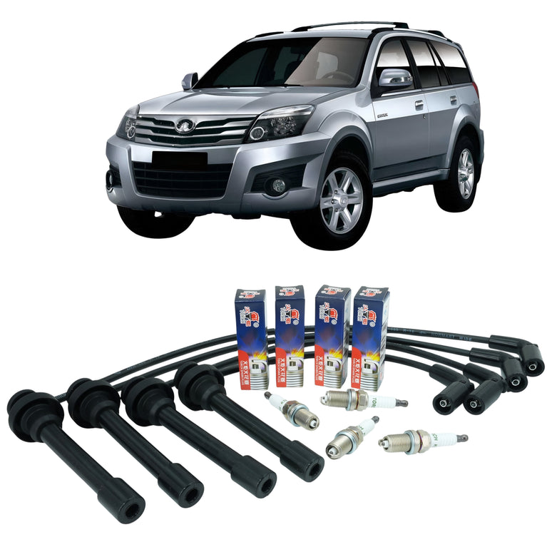 Juego de Cables y Bujias Originales Great Wall Haval H3 2.0cc 2010 2015