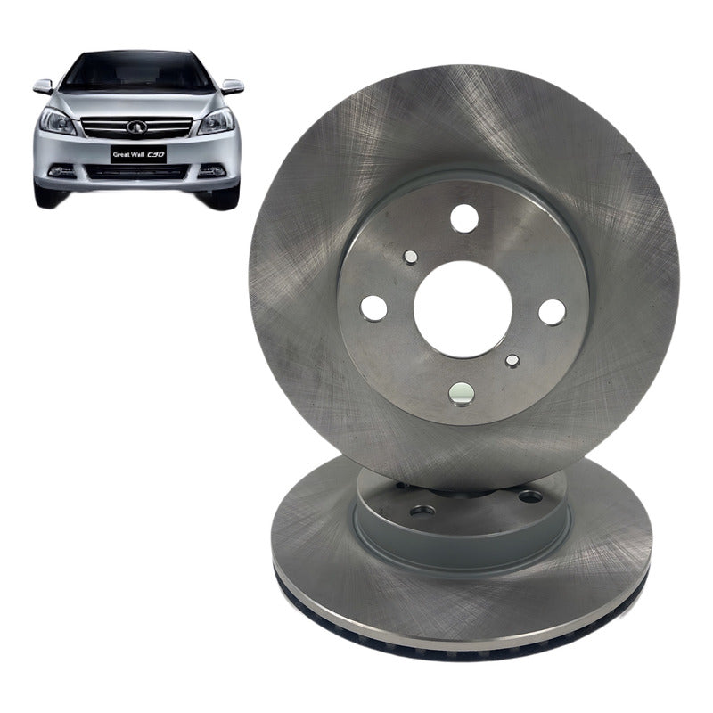 Discos De Freno Delantero Great Wall Voleex C30 (el Par)
