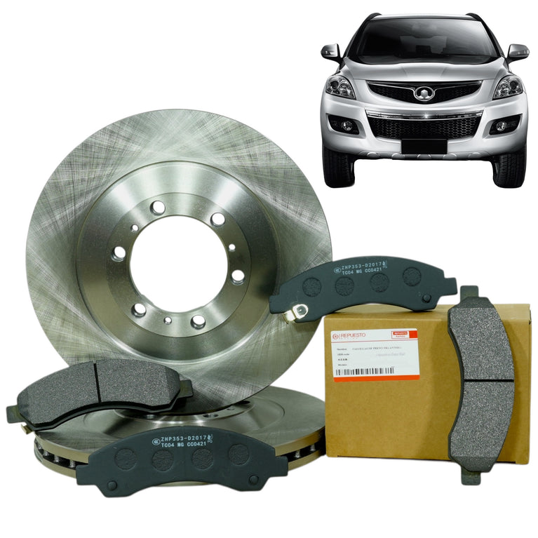 Discos de Freno Delantero + Pastillas de Freno Great Wall Haval H5 2.4cc