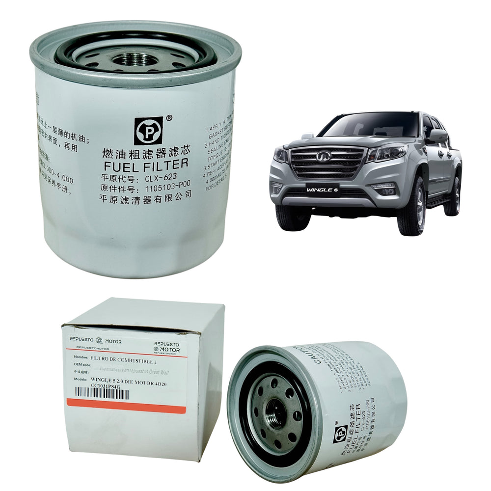 Filtro de Combustible N2 Great Wall Wingle 6 2.0c Diesel Original