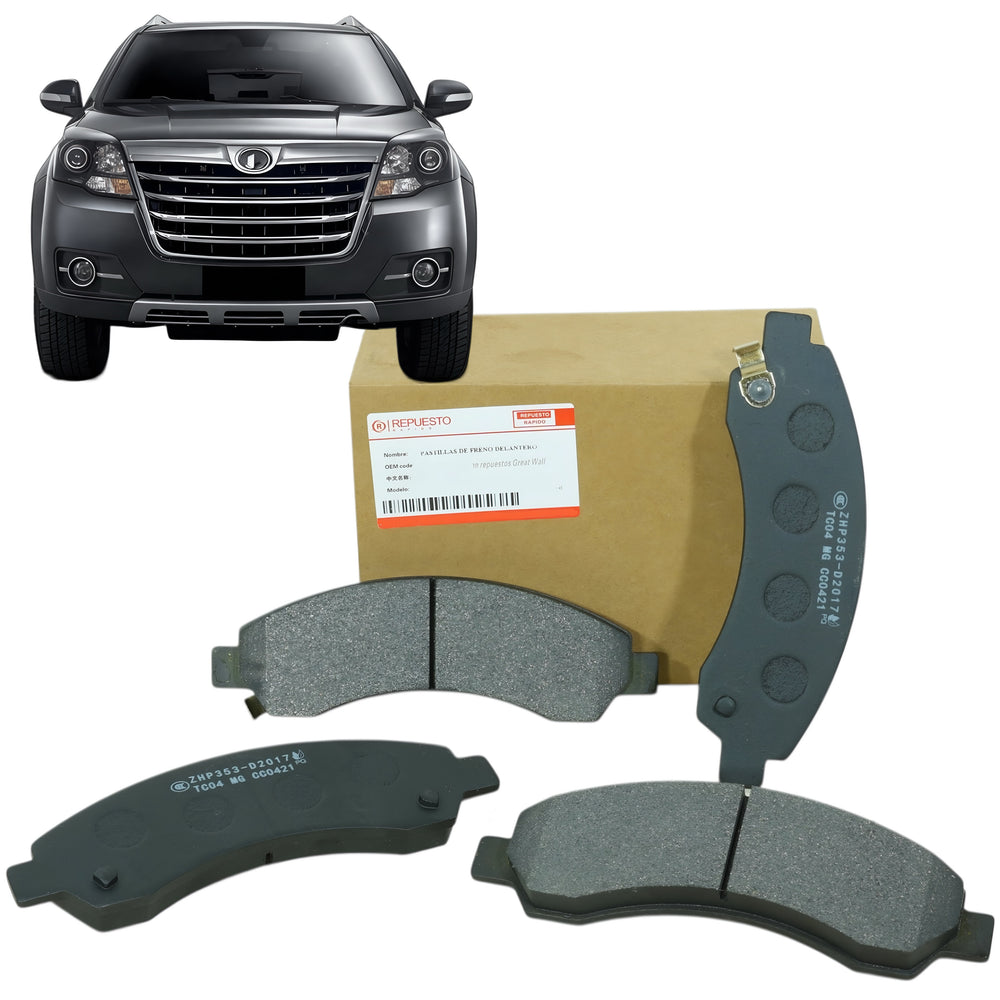 Pastillas de Freno Delanteras Great Wall Haval H3 2.0cc