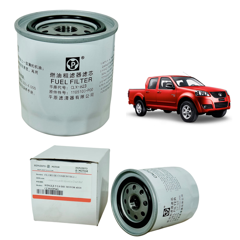 Filtro de Combustible N2 Great Wall Wingle 5 2.0c Diesel Original