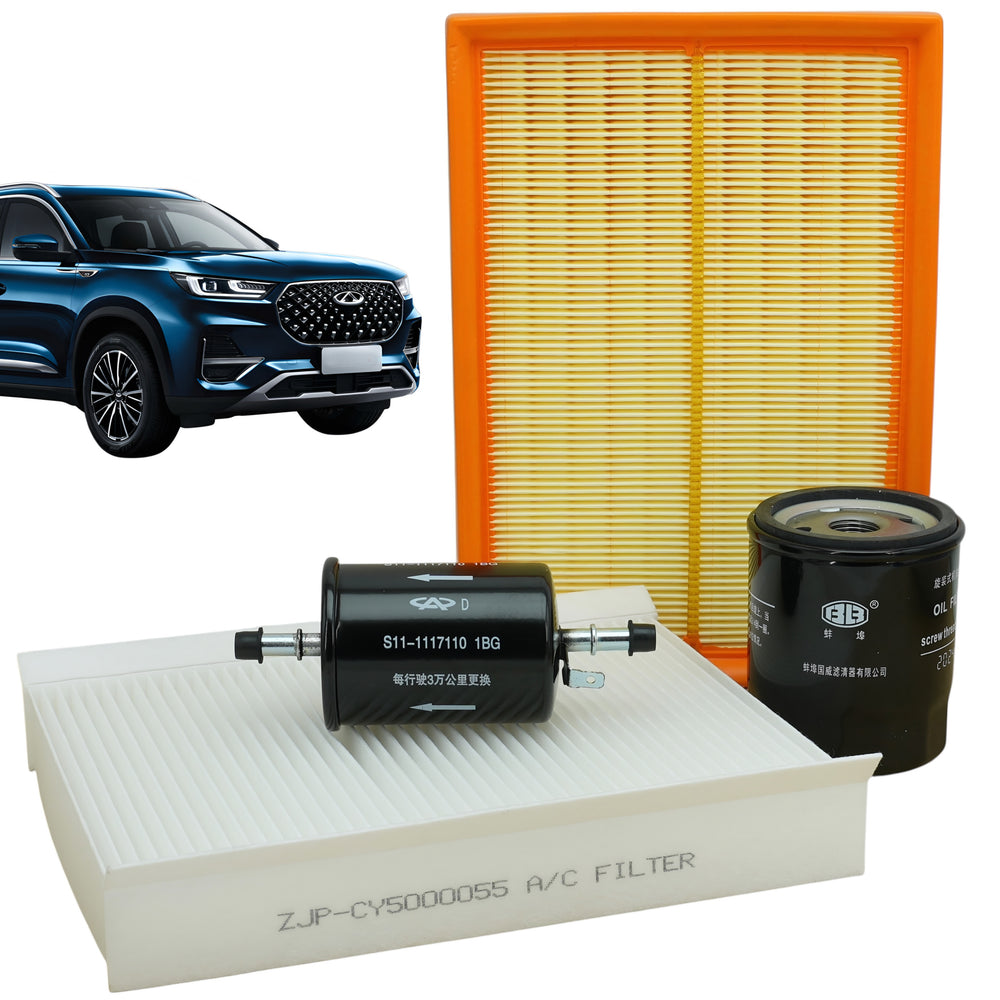 Kit de Filtros Chery Tiggo 8 Pro 1.6cc 2023 2027 (4Unidades)