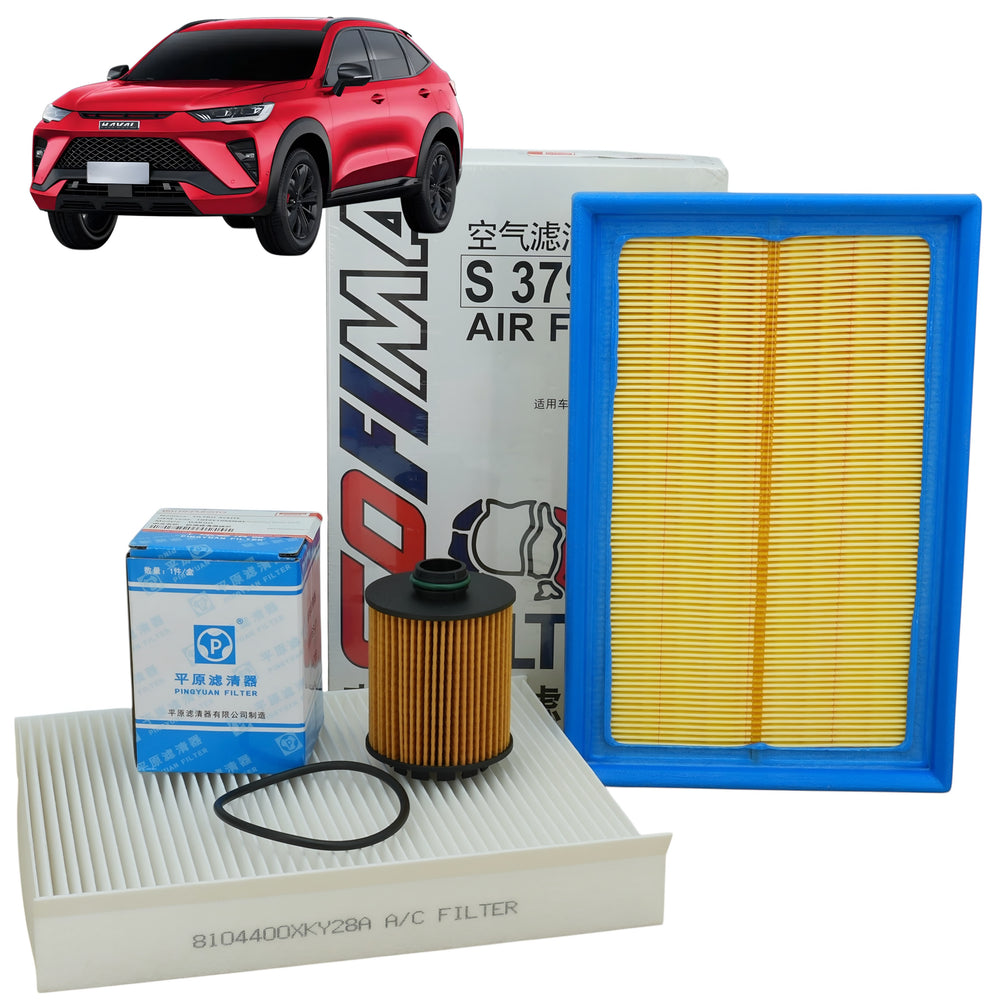 Kit de Filtros Originales Haval H6 GT 2.0cc X3un