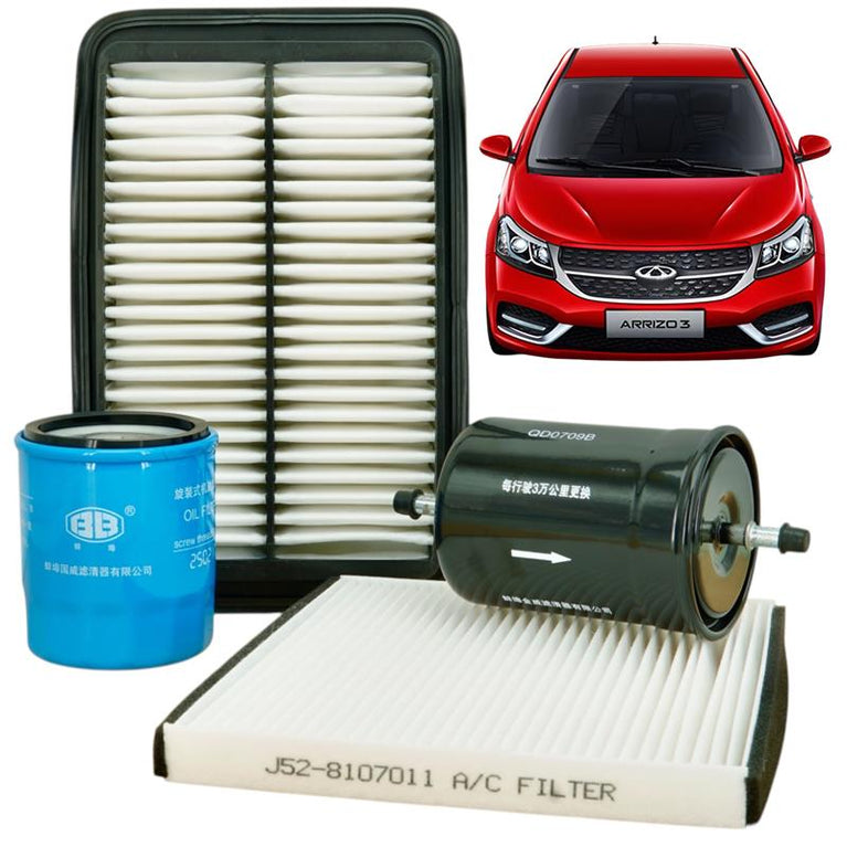 Kit de Filtros X4 Chery Arrizo 3 1.5cc Aire Ac Aceite Bencina