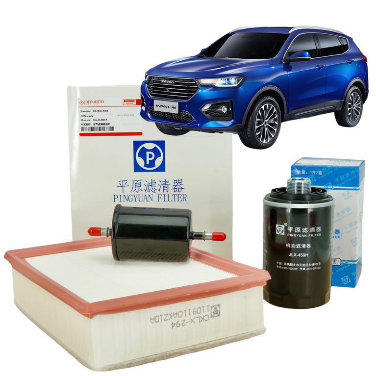 Kit de Filtros Haval H6 2.0cc 2da Generación