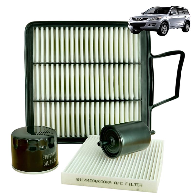 Kit de Filtros Great Wall Haval H5 2.4cc Aire Aceite Polen Bencina
